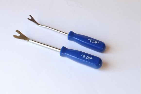 Bekledingclip trekker set 2-delig